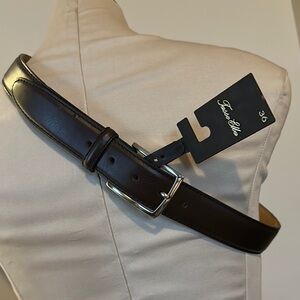 Men's Brown Synthetic Leather Belt